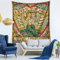 Bravo 100% Polyester 3D Digital Printed Tarot Wall Hanging Tapestry from China