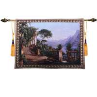 Bravo 100% Cotton Fabric Woven Aubusson n Wall Hanging Tapestry from China