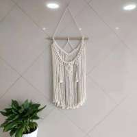 Bohemian Tapestry Tenture Wedding Boho Tassel Wall Hanging Macrame Home Decor