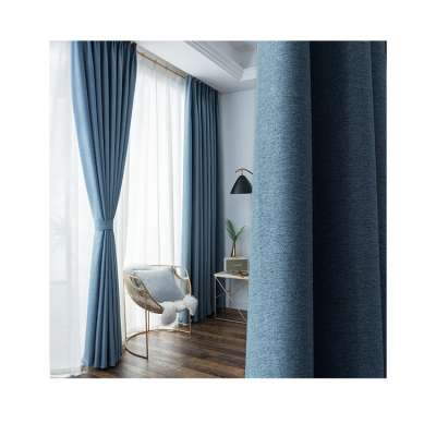 Curtain Panels Fabrics in China Custom Living Room Luxury Hotel Window Blackout Curtain