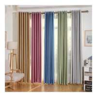 Latest Curtain Designs Fabric Material Room Hotel Window Ready Made Blackout Decorative Curtain